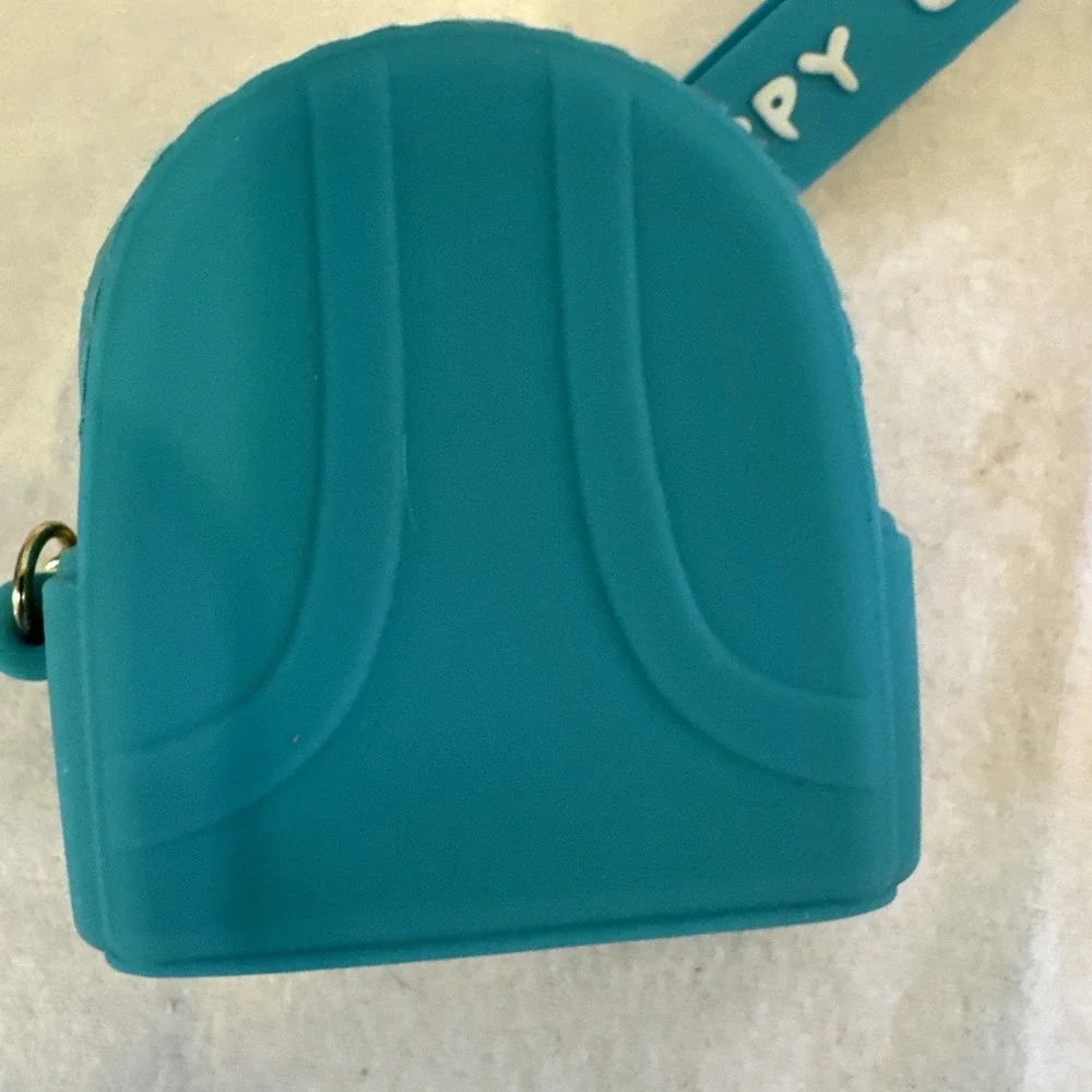 Shockproof Silicone Case for AirPods On Key Ring Soft Protective Cover Bag Charm